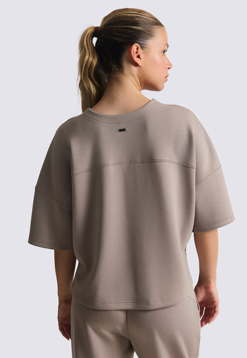 חולצה קצרה רפויה