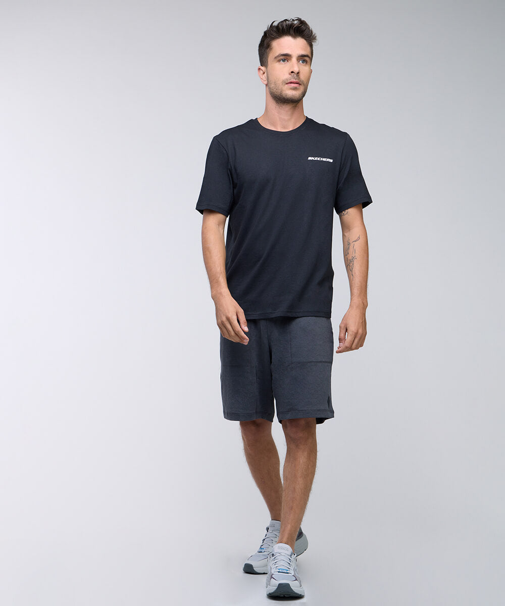 טישירט קצר עם הדפס