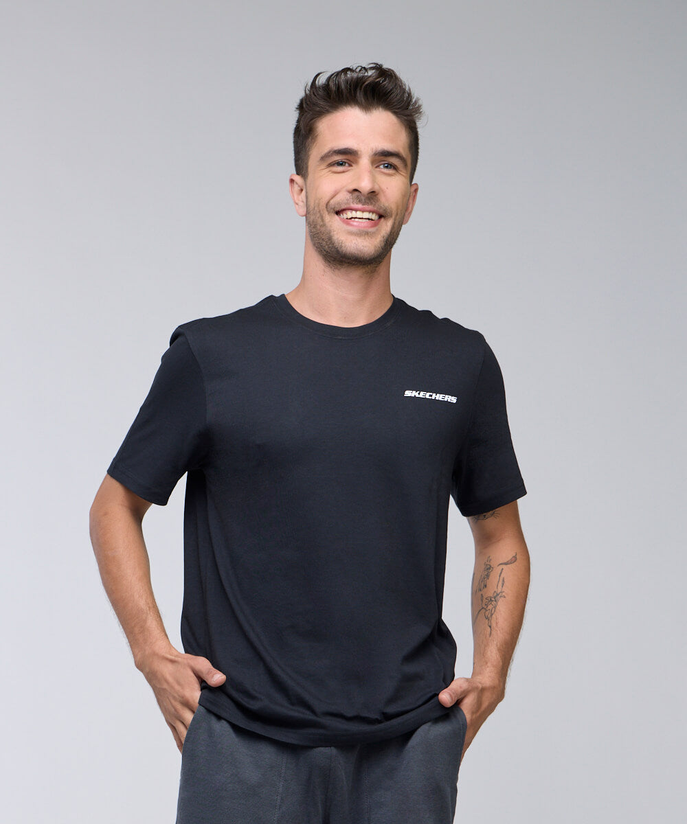 טישירט קצר עם הדפס