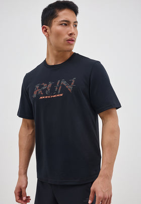 טישרט ריצה Easy צבע: שחור