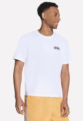 טישירט אימון Letterman צבע: לבן