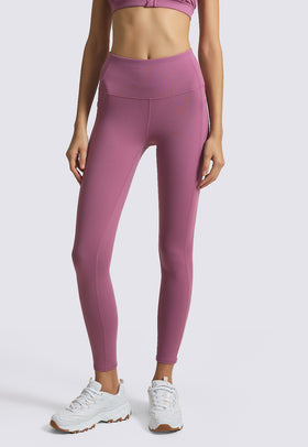 טייץ אימון ארוך צבע ורוד