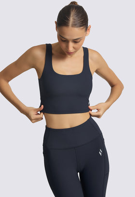 טופ ספורט צבע נייבי