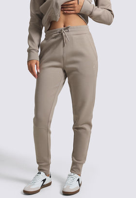 מכנס אינטרלוק צבע בז'