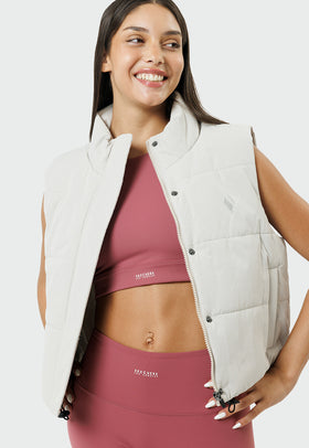 מעיל ווסט צבע בז'