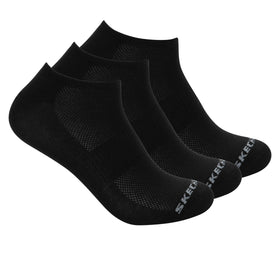 שלישיית גרבי פוטיס גבר (41-46) צבע: שחור