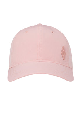 כובע מצחיה עם לוגו יהלום צבע: ורוד