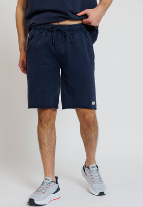 מכנס כותנה קצר צבע: נייבי