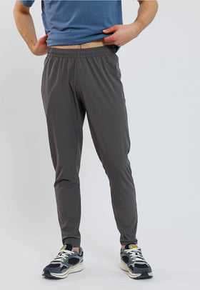 מכנס אימון ארוך צבע אפור כהה