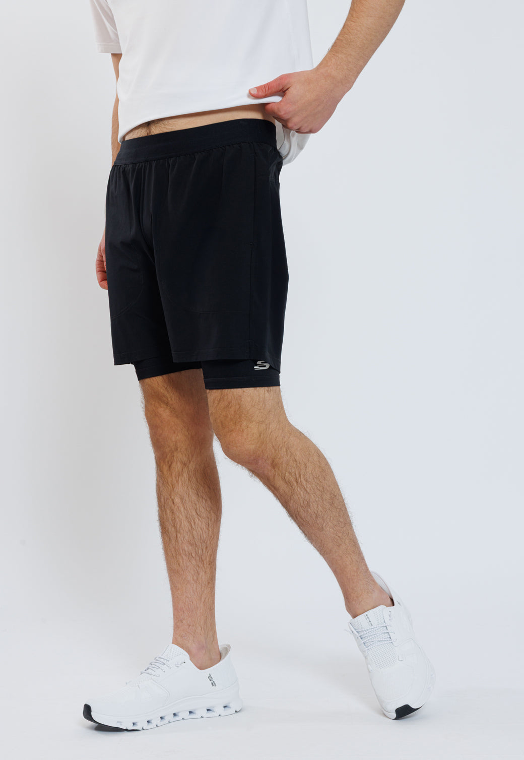 מכנס ריצה עם טייץ