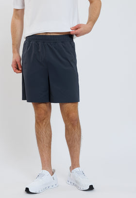 מכנס קצר עם לוגו צבע: אפור כהה