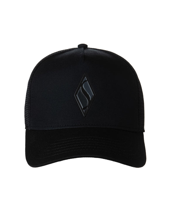 כובע מצחייה לוגו יהלום גדול במרכז